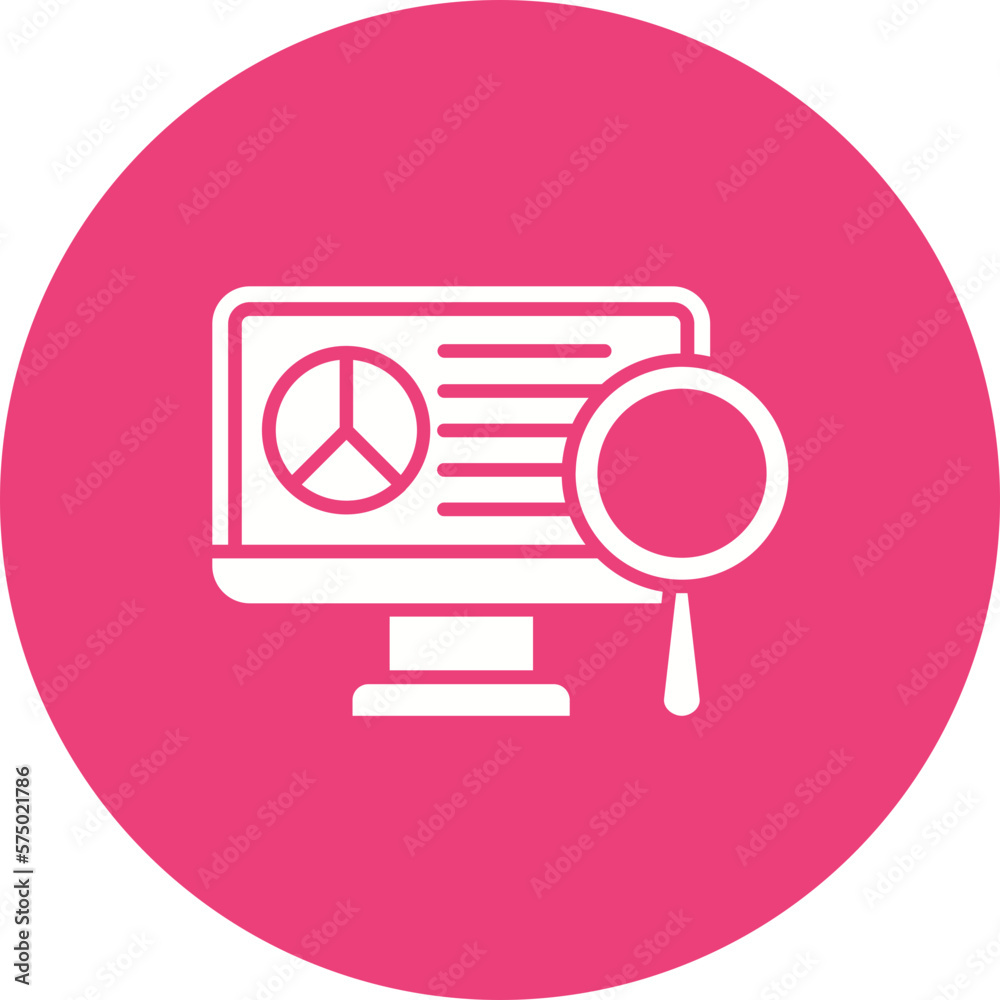 Monitoring Project Data Icon