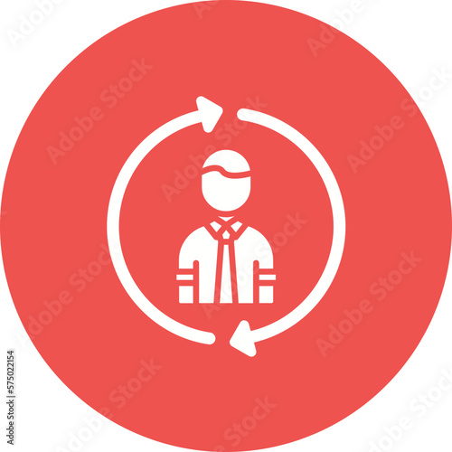 Job Rotation Icon