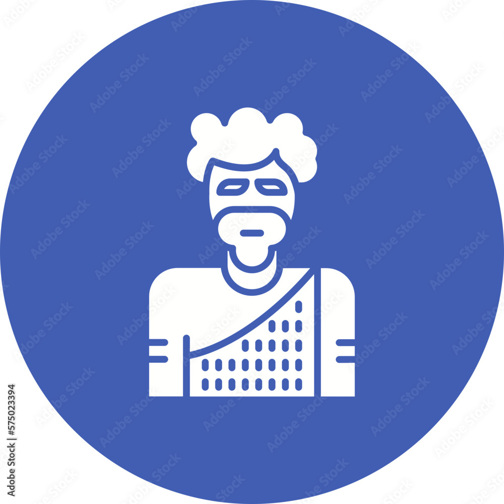 Neanderthal Man Icon Neanderthal Man Icon