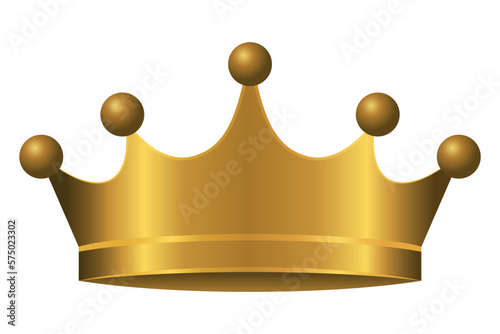 Gradient Gold Royal Crown