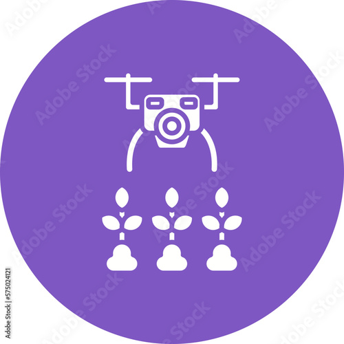 Agricultural Drones Icon