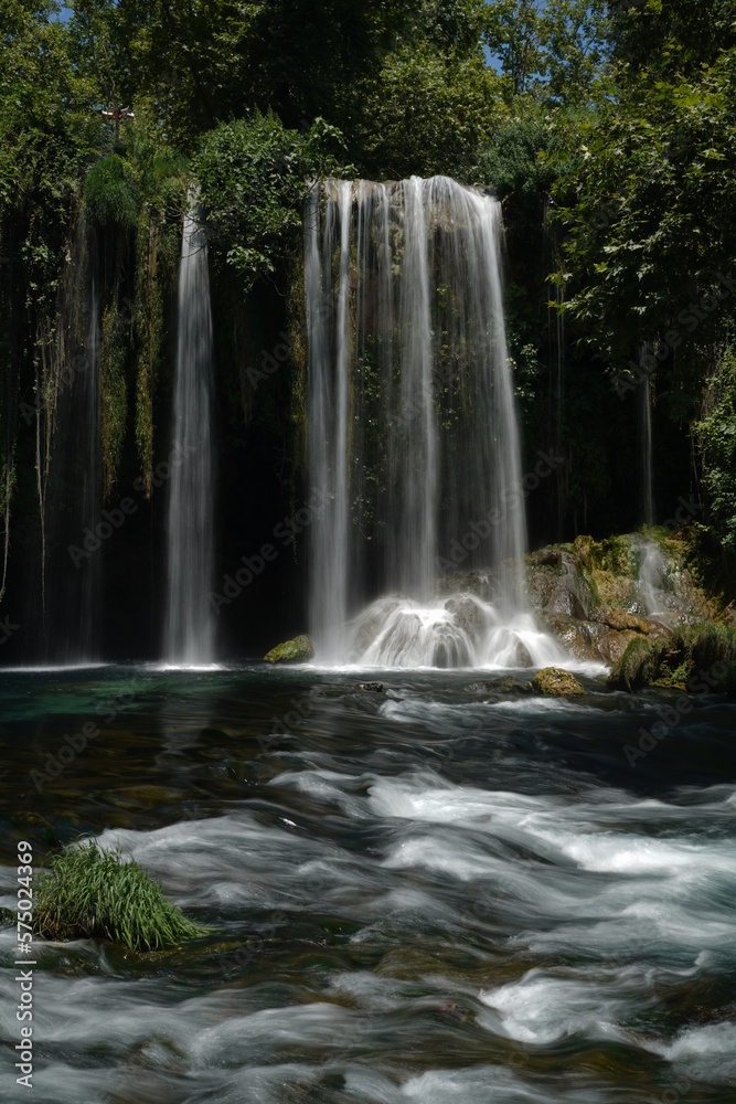 Fototapeta premium Upper Duden Waterfall. Antalya, Turkey