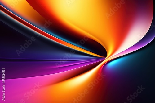 An abstract smooth colorful background