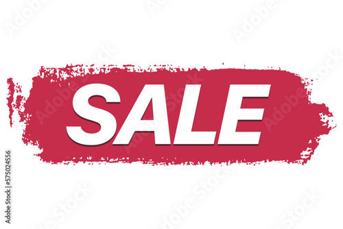 Sale Paint Brush Stroke