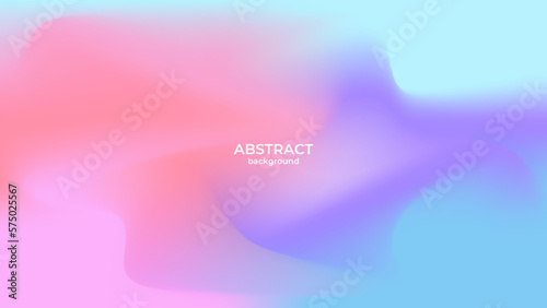 Colorful Gradient Vector Background. Optimistic colors abstract background.