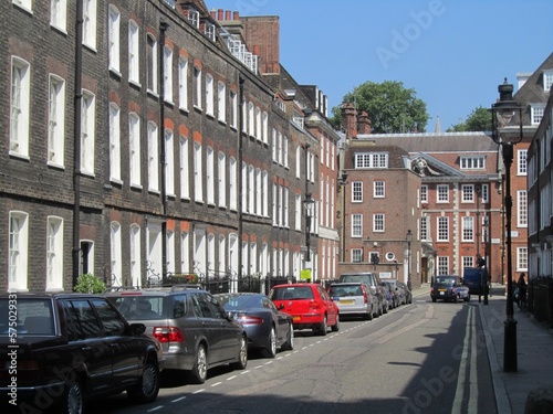 Fototapeta Naklejka Na Ścianę i Meble -  Lord North Street, Westminster, London.