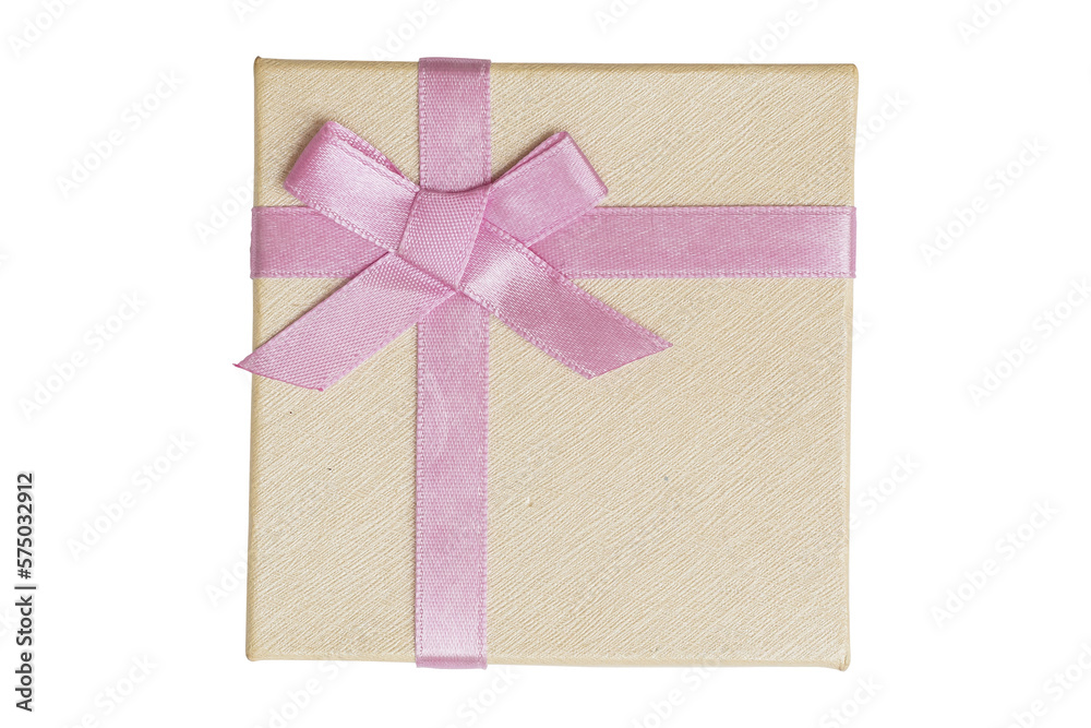 Caja de regalo con moño rosa. Caja de recuerdos. Regalos para ...