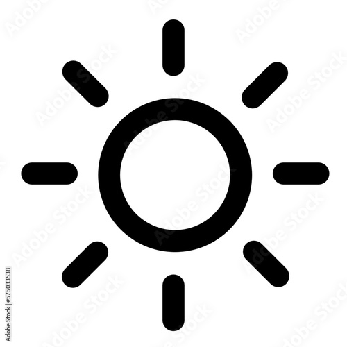 Icon sun