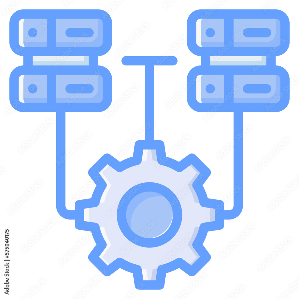 Data integrated icon isolated useful for computer, network, technology, internet, server, cloud, database and computing design element Data integrated icon isolated useful for computer, network, technology, internet, server, cloud, database and computing design element
