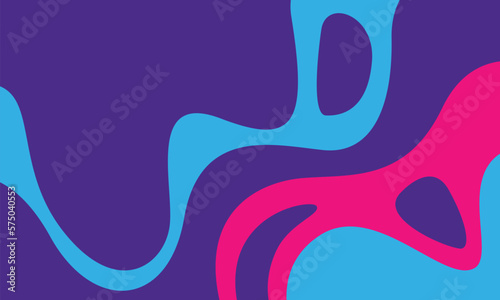 Abstract wavy background template with vibrant color. This's good for banner