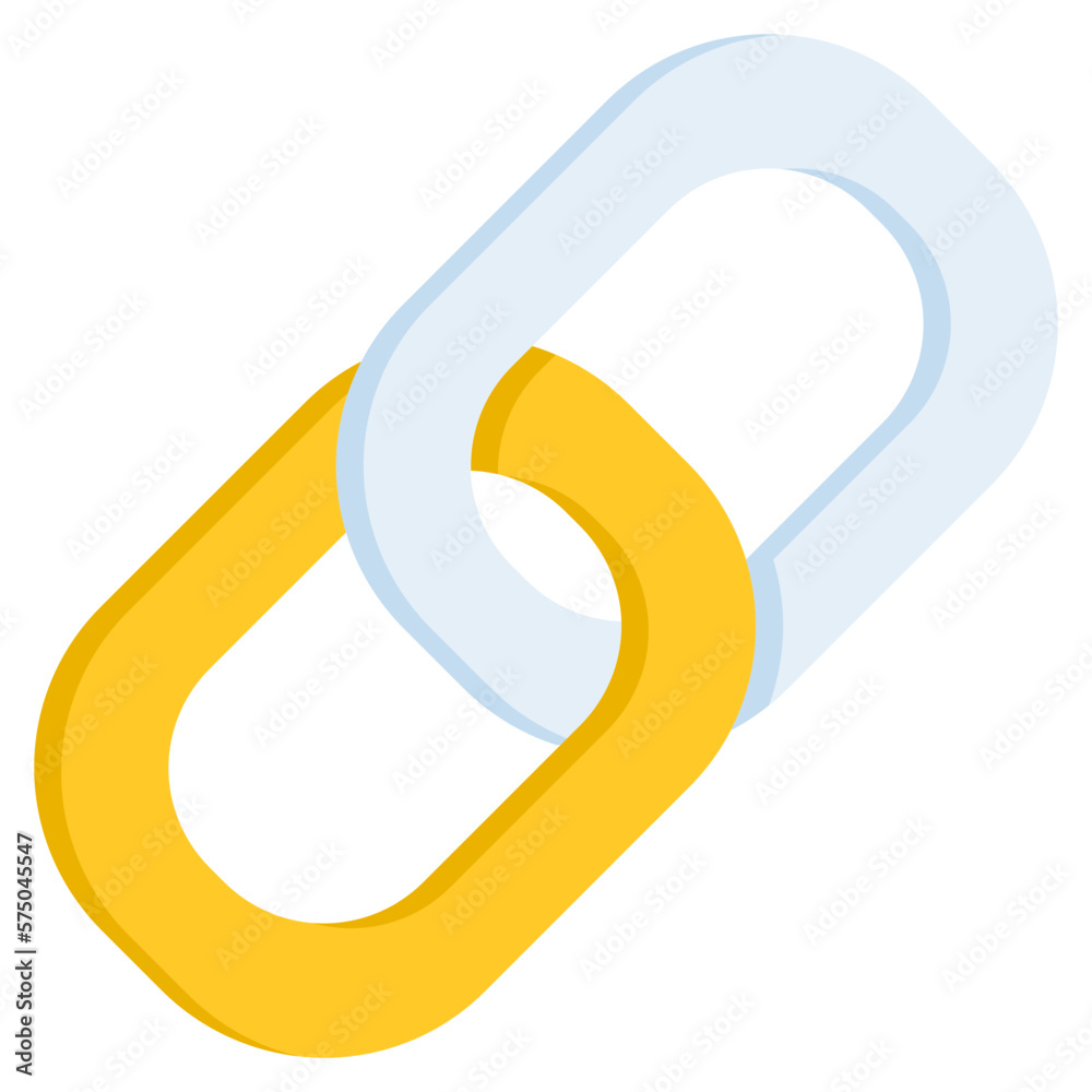 Link icon for growth, finance, marketing, graph, infographic, economy and accounting Link icon for growth, finance, marketing, graph, infographic, economy and accounting