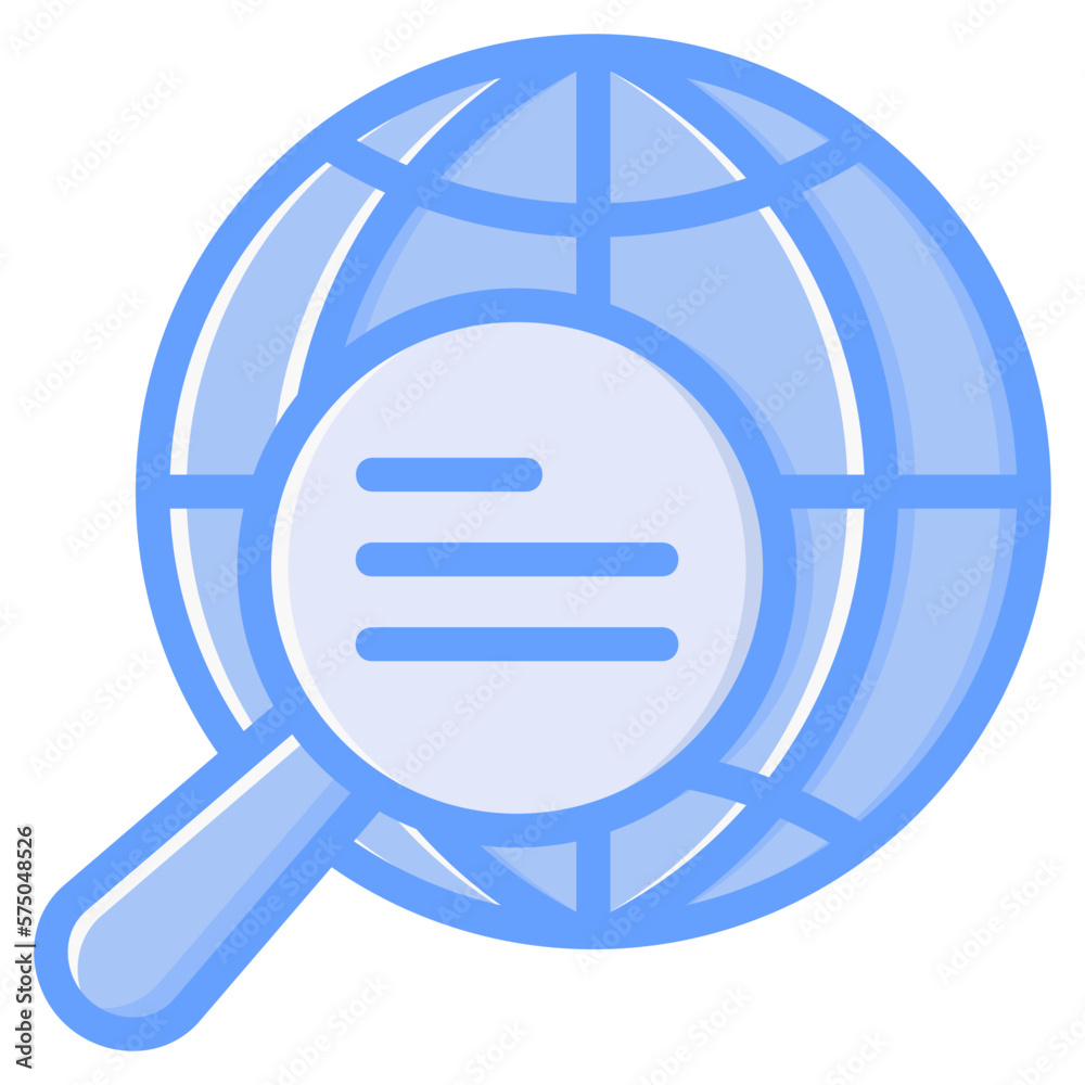 Global research icon for elearning, online, webinar, learning, course, education and technology Global research icon for elearning, online, webinar, learning, course, education and technology