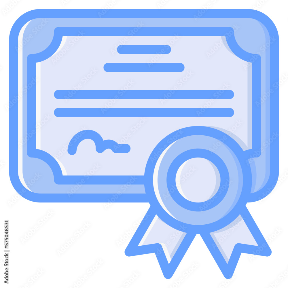 Certificate icon for elearning, online, webinar, learning, course, education and technology Certificate icon for elearning, online, webinar, learning, course, education and technology