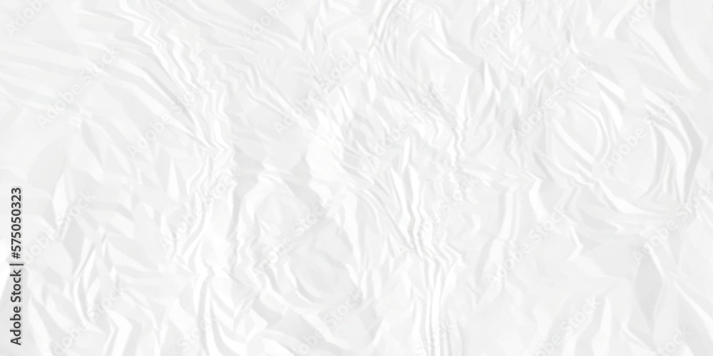 White paper texture  and White battered paper background. White empty leaf of crumpled paper. The texture of white paper is crumpled. white crumpled paper texture background.