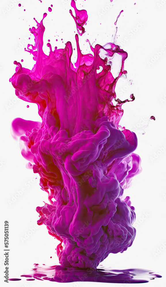 Watercolor Dissolving made with Generative AI Watercolor Dissolving made with Generative AI