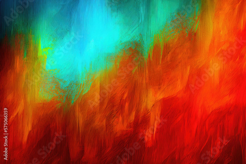 abstract colorful background in watercolor style created with Generative AI technology