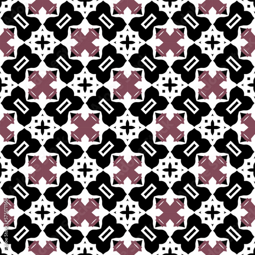 Geometric pattern. Seamless vector background. Ethnic graphic design	