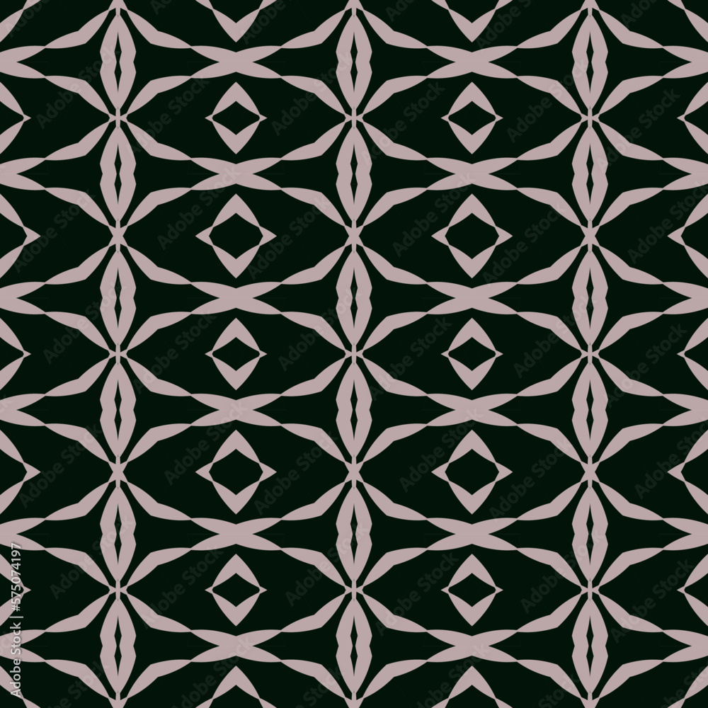 Fototapeta premium Geometric pattern. Seamless vector background. Ethnic graphic design 