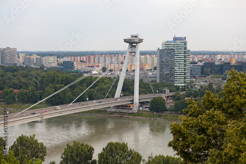 Bridge of the Slovak National Uprising in Bratislava