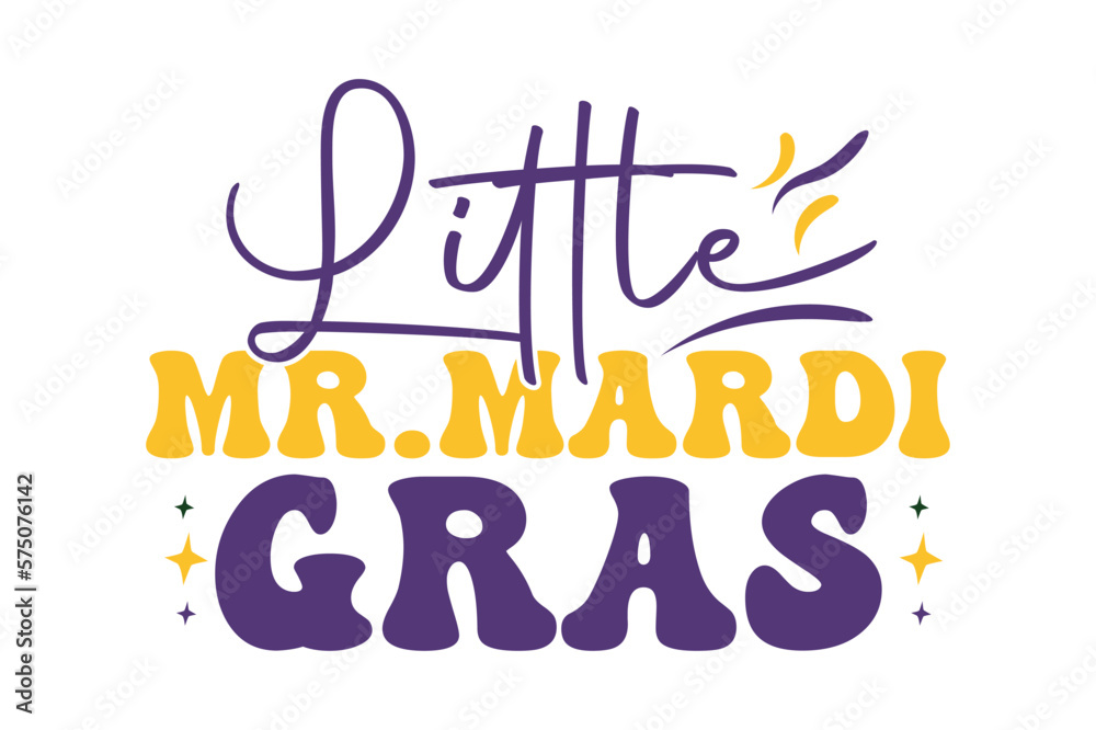 little mister mardi gras