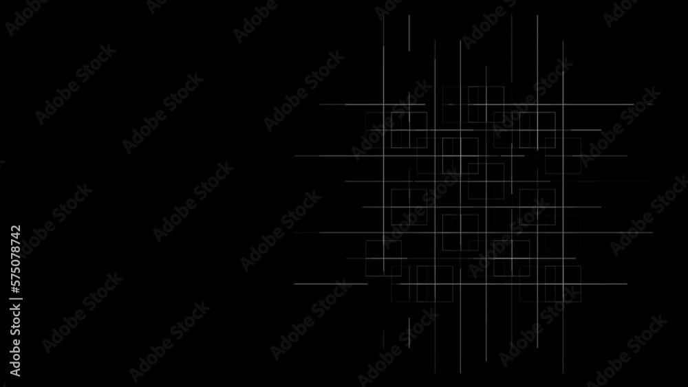 Tech Overlay Screen Video Animation Tech Overlay Screen Video Animation