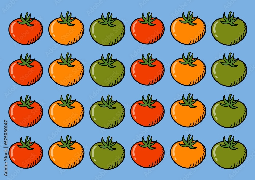 Tomatoes. Red tomato.Yellow tomato.Green tomato. Tomatoes. Red tomato.Yellow tomato.Green tomato.