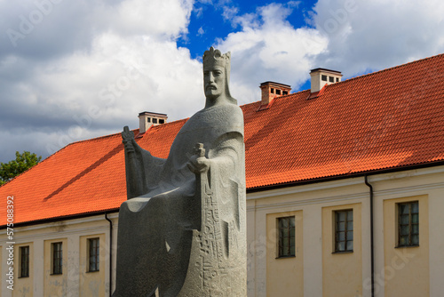 Vilnius.Monument to King Mindaugas. photo