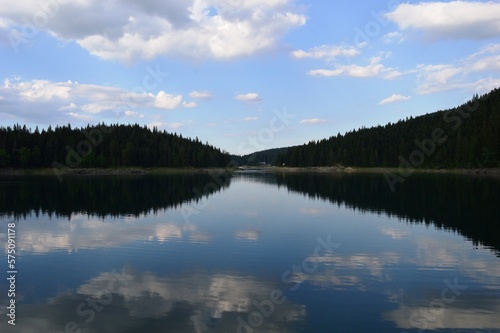 natural lake on the mountain © oljasimovic