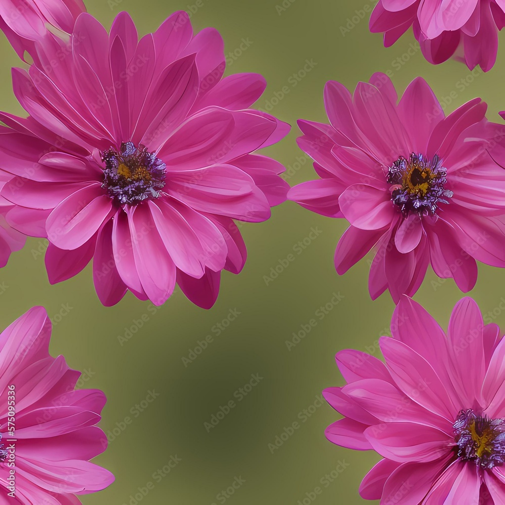Flowers created with generative ai technology Flowers created with generative ai technology