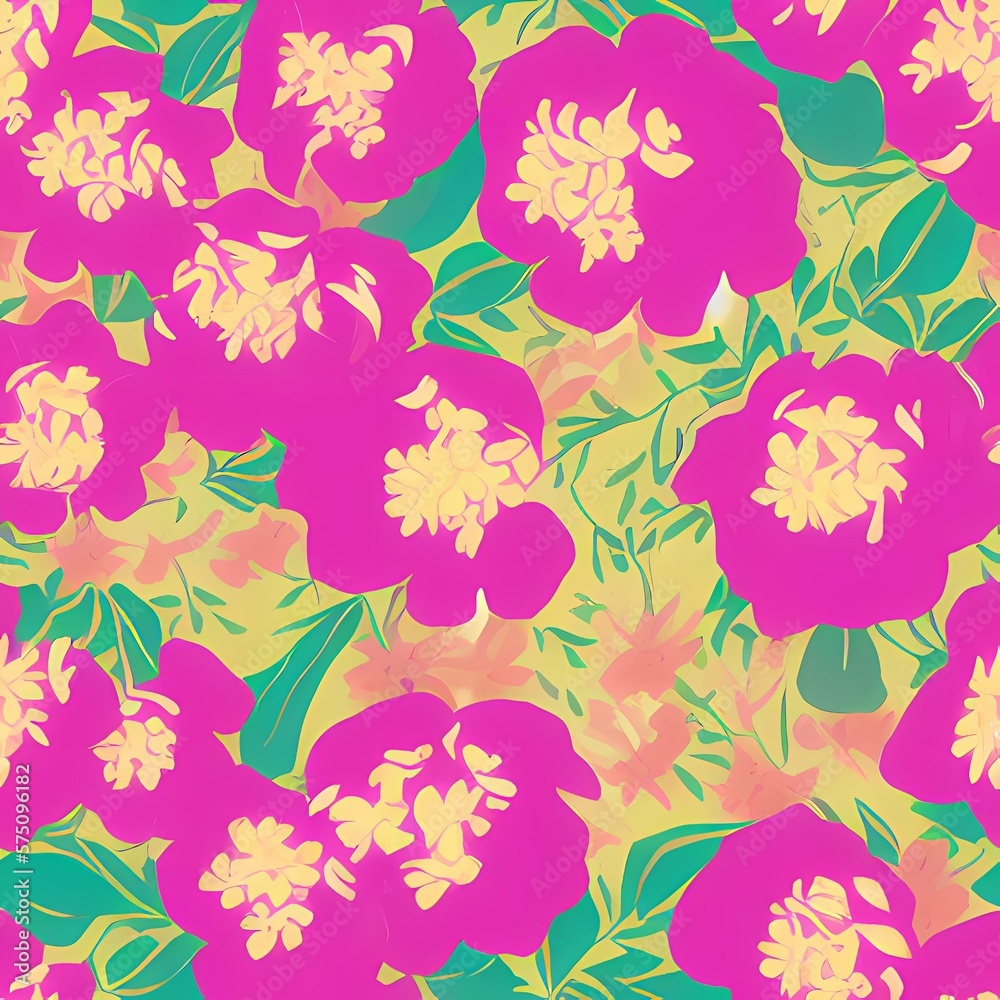 Obraz premium Flowers created with generative ai technology