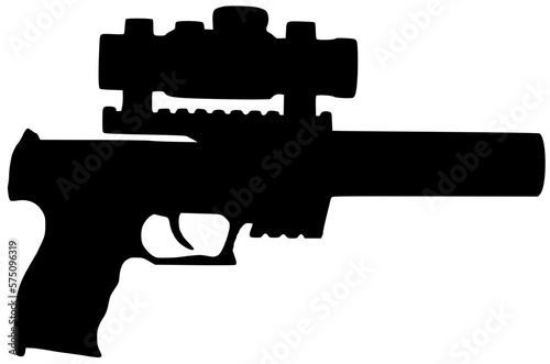 illustration of a gun © ShadowStocks