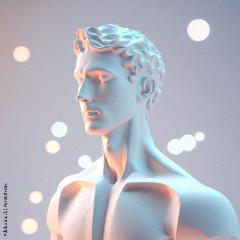 The Spiritual: man with a peaceful aura and a sense of enlightenment, embodying spirituality and inner peace digital character avatar AI generation. The Spiritual: man with a peaceful aura and a sense of enlightenment, embodying spirituality and inner peace digital character avatar AI generation.