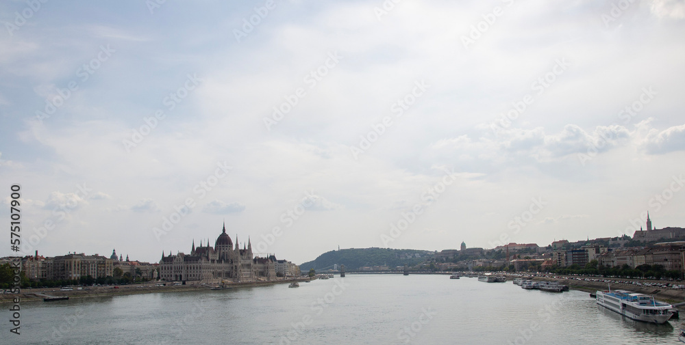 panoramic view of Budapest