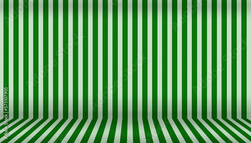 Green white striped pattern concept blank background decoration