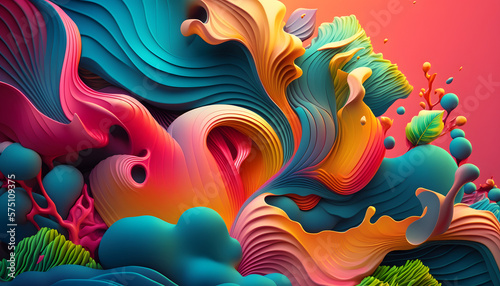 Colorburst: A Stunning Collection of Colorful Backgrounds for Your Designs © Shawky