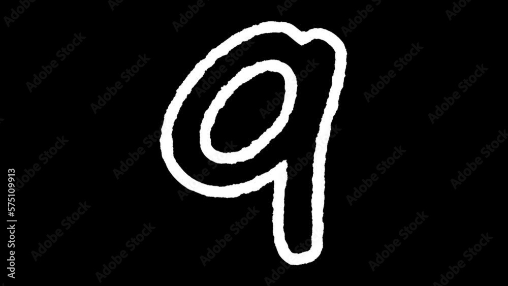 Wiggling Number Drawing Nine Wiggling Number Drawing Nine