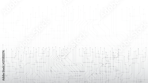 Technology background circuit board Hi-tech communication concept innovation abstract background vector illustration