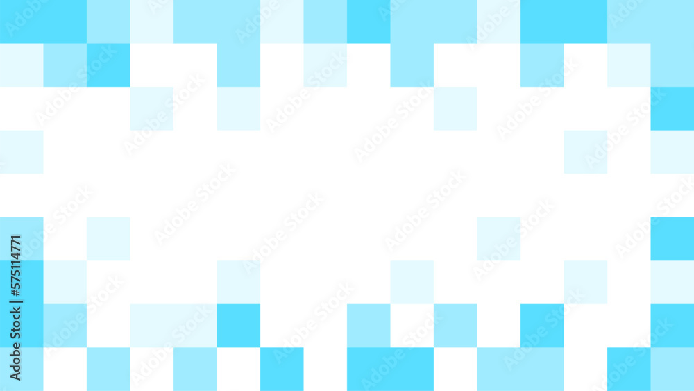 Pixel Background Abstract Blue Texture with Pixelated Frame Design and an Aspect Ratio of 16:9. Vector Image. Pixel Background Abstract Blue Texture with Pixelated Frame Design and an Aspect Ratio of 16:9. Vector Image.
