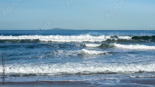 ocean waves in ensenada baja california