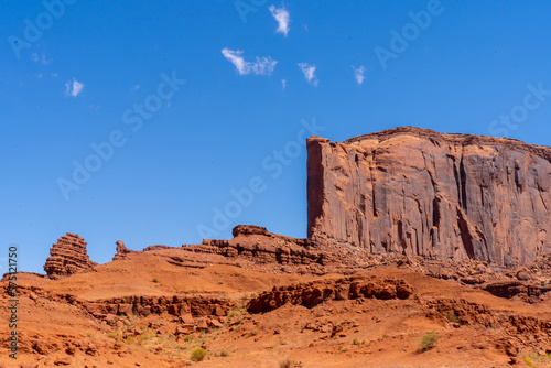 Monument Valley  located in southern Utah.