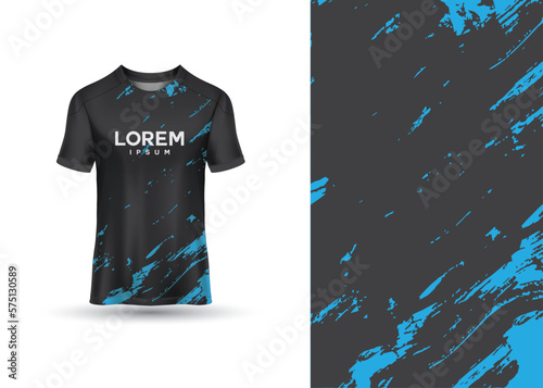 Sports t-shirts, football jerseys for football clubs. uniform front view.
