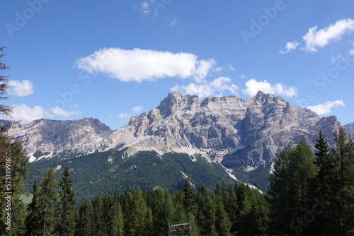Fanes und Cunturines in den Dolomiten