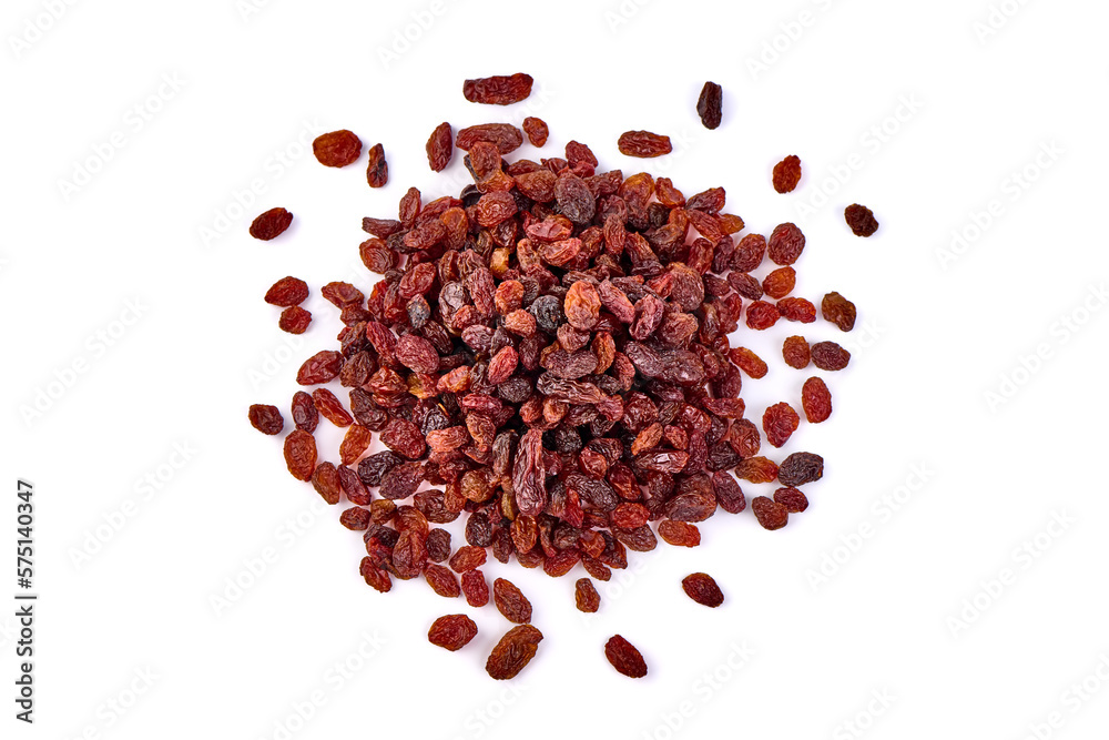 Raisins, isolated on white background. Raisins, isolated on white background.