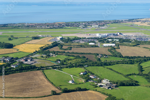 Aerial views of Cardiff Airport photo