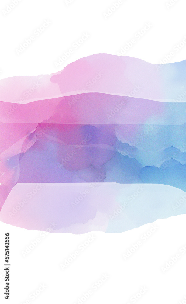 Obraz premium watercolor vector with transparent background