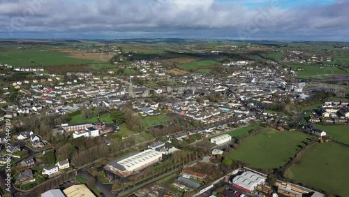 Aerial 4k footage of the town of Clonakilty
Shot by a drone which flies side photo