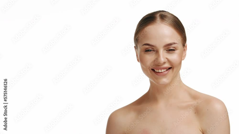 attractive young caucasian millennial girl smiles at camera showing hand OK sign. Blonde woman shows everything fine success gesture body language, demonstrates symbol of support approval attractive young caucasian millennial girl smiles at camera showing hand OK sign. Blonde woman shows everything fine success gesture body language, demonstrates symbol of support approval