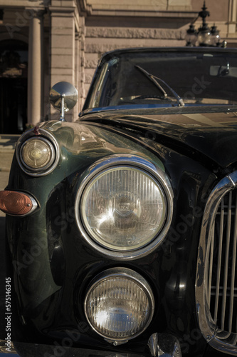old luxury car in stockholm © kippis