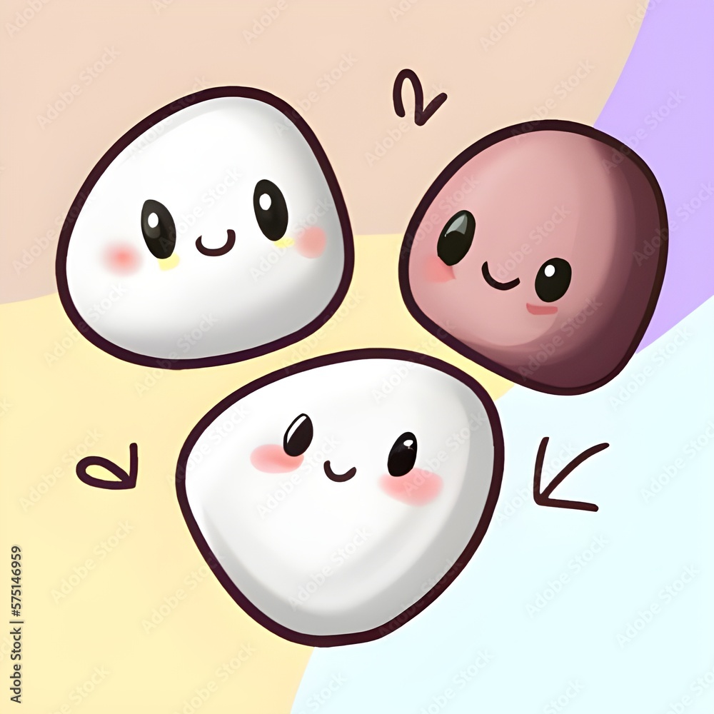 cute kawaii stones illustrations, digital stones illustrations, kawaii digital artwork, digital illustrations, stones illustrations, cute kawaii stones digital art, stones digital artwork, stones art	
