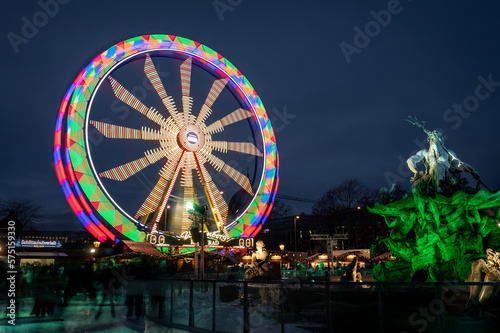 Ferris wheel, Christmas market, Berlin Mitte